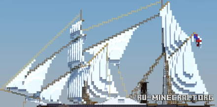  Paddle Steamer - HMS Gorgon  Minecraft