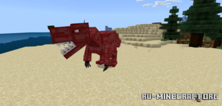 Скачать Тираннозавр Рекс для Minecraft PE 1.20