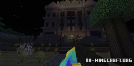 Скачать Outlast с оружием для Minecraft PE 1.20