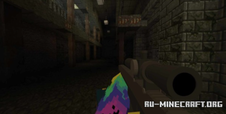 Скачать Outlast с оружием для Minecraft PE 1.20