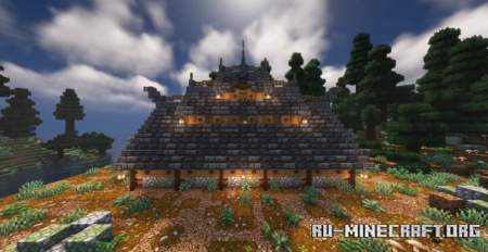 ������� Viking Longhouse ��� Minecraft
