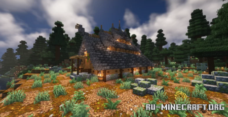 ������� Viking Longhouse ��� Minecraft
