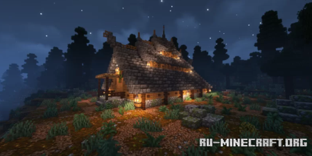 ������� Viking Longhouse ��� Minecraft