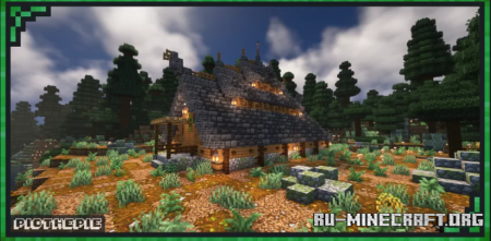 ������� Viking Longhouse ��� Minecraft
