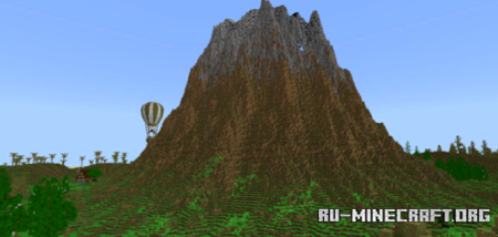 Скачать Вулканический остров для Minecraft PE