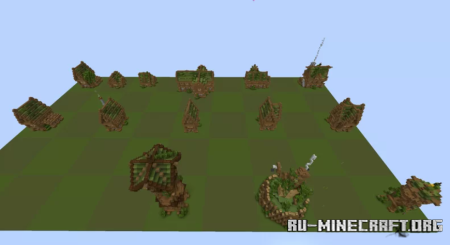  Pack of Fantasy Houses and Towers  Minecraft