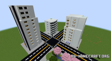  Redshouse City  Minecraft