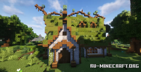 ������� Moss and Grass House ��� Minecraft