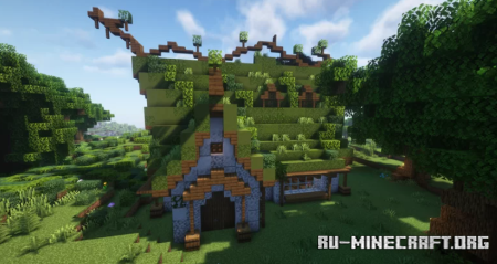 ������� Moss and Grass House ��� Minecraft