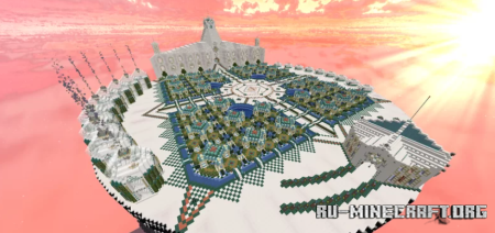 ������� Floating City (The Real Laputa) ��� Minecraft