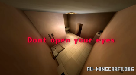 ������� Dont open your eyes ��� Minecraft
