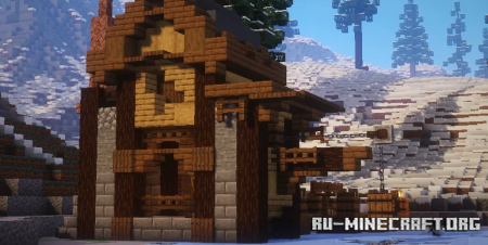 ������� Build Fishing Hut ��� Minecraft
