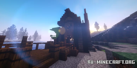 ������� Build Fishing Hut ��� Minecraft