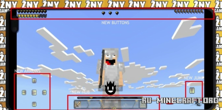 Скачать Позолоченный черный камень для Minecraft PE 1.20