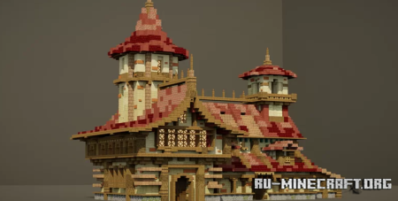  Crimson Manor by Boulevardier  Minecraft