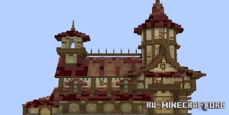  Crimson Manor by Boulevardier  Minecraft