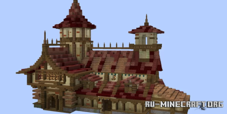  Crimson Manor by Boulevardier  Minecraft