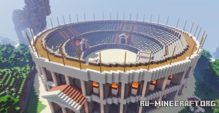  Colosseum Arena by Qanrex  Minecraft