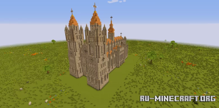 Скачать Medieval Cathedral by Preziozen для Minecraft