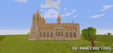 Скачать Medieval Cathedral by Preziozen для Minecraft