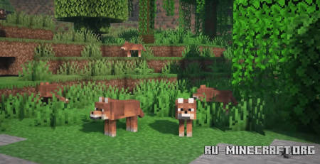 Скачать Backported Wolves для Minecraft 1.20.4