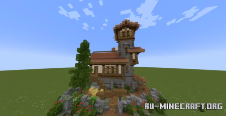 ������� Medieval House - Surivial Friendly ��� Minecraft