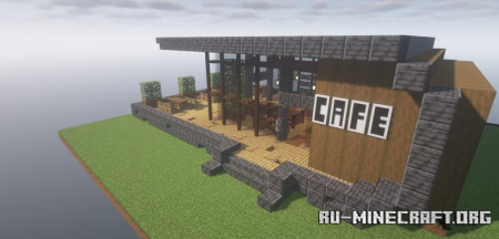  Cafe, Coffeehouse, Coffee shop  Minecraft