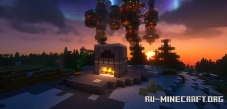 Скачать Furnace House by Litzer для Minecraft