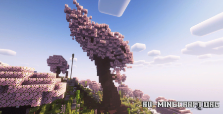  Nebulus Cherryblossom Tree  Minecraft 1.20.4