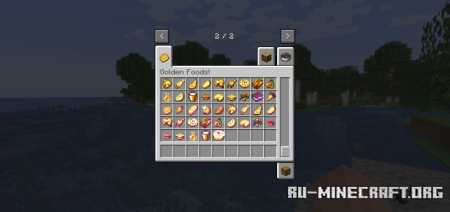  Golden Foods  Minecraft 1.20.4