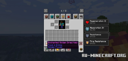  Golden Foods  Minecraft 1.20.4