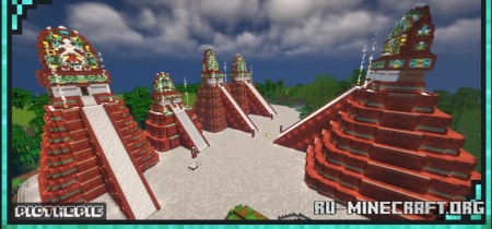 ������� Tikal Temple Pack ��� Minecraft