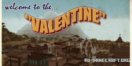 ������� Old Wild West - Valentine Town ��� Minecraft