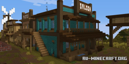 ������� Old Wild West - Valentine Town ��� Minecraft