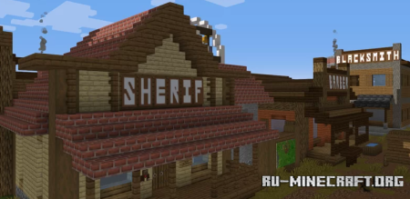 ������� Old Wild West - Valentine Town ��� Minecraft