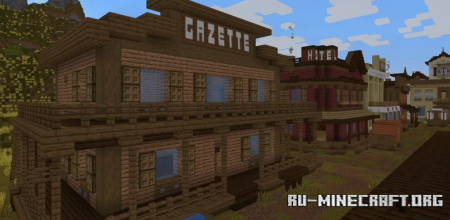������� Old Wild West - Valentine Town ��� Minecraft