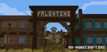 ������� Old Wild West - Valentine Town ��� Minecraft