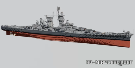  USS Alaska (CB-1) - Alaska Class Large Cruiser  Minecraft
