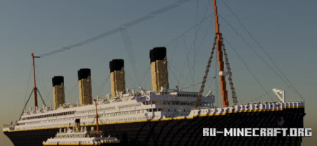  RMS Titanic and SS Nomadic  Minecraft