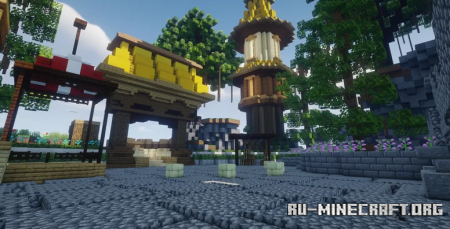 ������� Yellow Tower Lobby - 100x100 ��� Minecraft