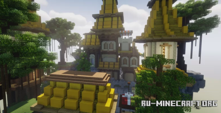 ������� Yellow Tower Lobby - 100x100 ��� Minecraft