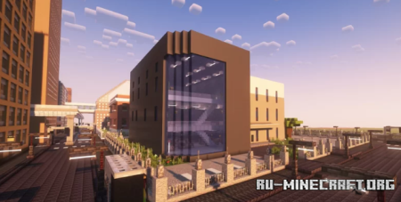  City Police Station - Cityscape Builds  Minecraft