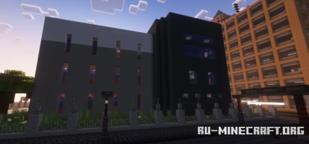  City Police Station - Cityscape Builds  Minecraft