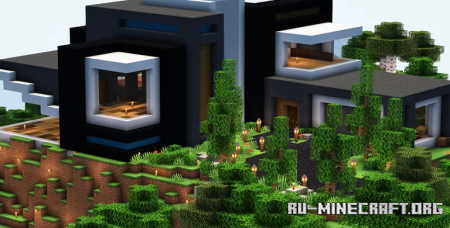 Скачать Modern House Build by Plinkoo для Minecraft