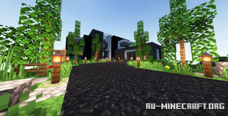 Скачать Modern House Build by Plinkoo для Minecraft