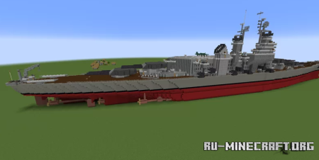  USS Aviation battleship Kearsarge  Minecraft