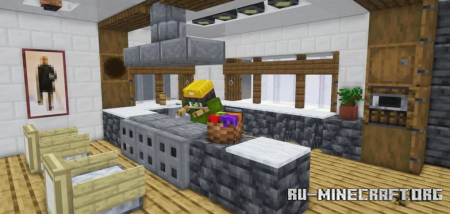 ������� Modern kitchen interior decoration ��� Minecraft