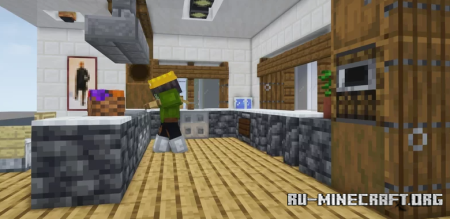 ������� Modern kitchen interior decoration ��� Minecraft