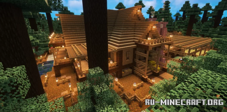  Giant Texas Ranch  Minecraft