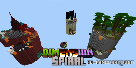 ������� Dimension Spiral ��� Minecraft